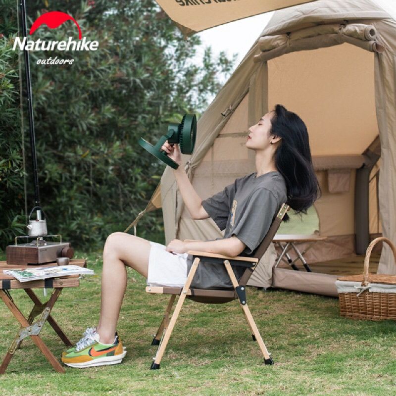 Naturehike quạt tích điện naturehike campoutvn pin 8000mAh chiếu sáng va sạc dự phòng NH21ZM003 A308