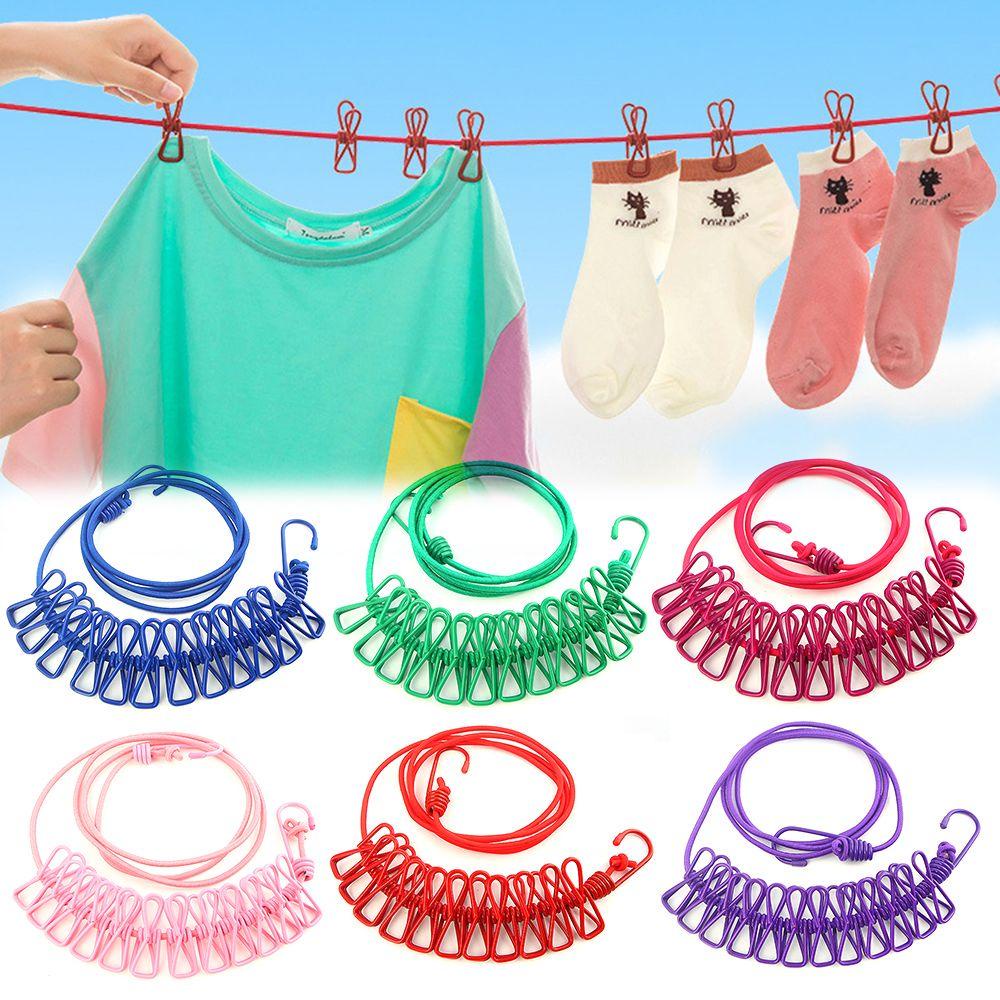 Dây Phơi Quần Áo Co Giãn Nhiều Màu Sắc