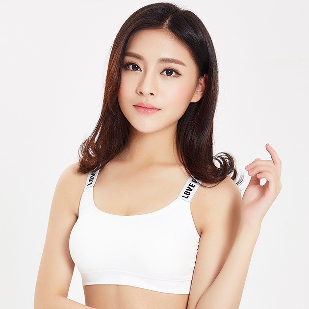 Áo bra tập, áo tập gym, yoga, thể thao cotton dây chữ cá tính có đệm ngực 8823 5403