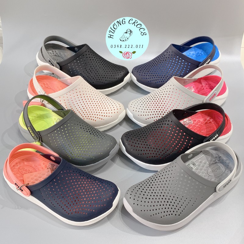 [Hàng loại 1] Sục Literide, dép cross bít đầu mềm êm cho nam và nữ