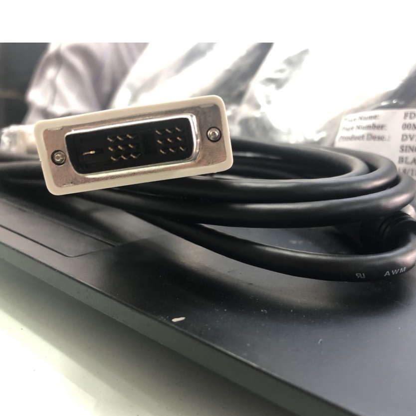 Cáp DVI To DVI (18 +1) Zin Bóc Máy, Mới 100%, Dài 1.5m- Mới 100%- Cáp tín hiêu