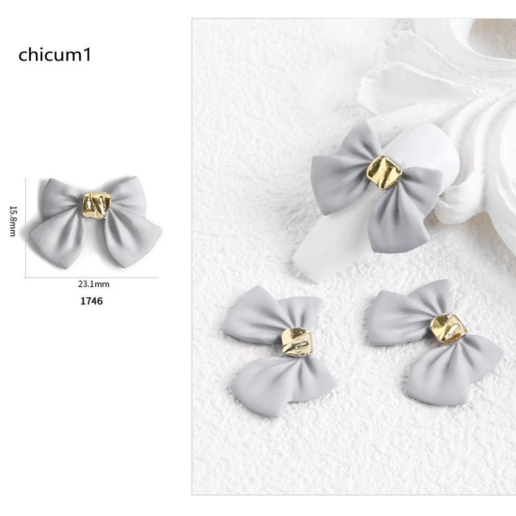 [Hàng mới về] Đồ trang trí hình nơ nhiều mẫu đính trang trí móng tay