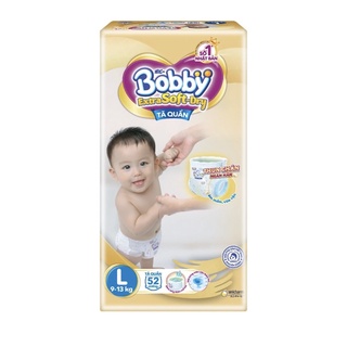 Tã quần bobby extra soft dry l52
