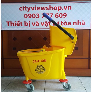 Xe đẩy vắt cây lau sàn 32 lít