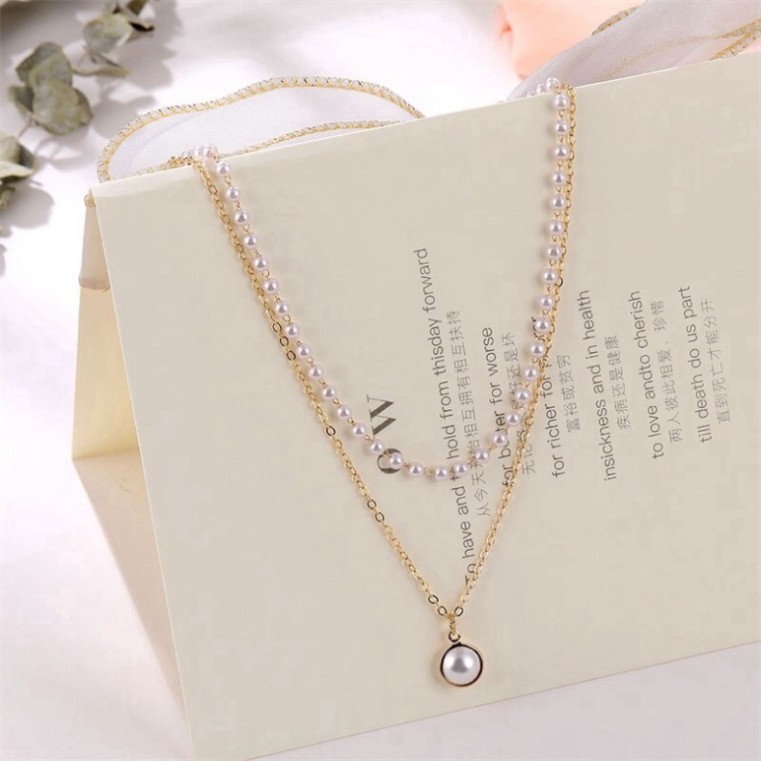Dây Chuyền Mặt Tròn Họa Tiết Đồng Xu Phong Cách Bohemian DC77