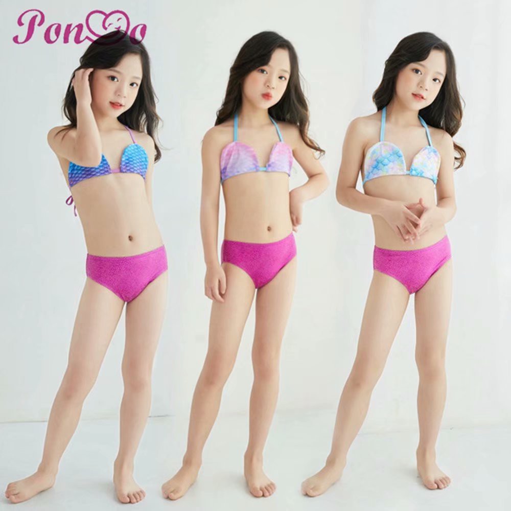 Baby Girl Bikini Set Girls Swimwear Lovely Bikini Swimming Suits Kids Girl's Swim Wear