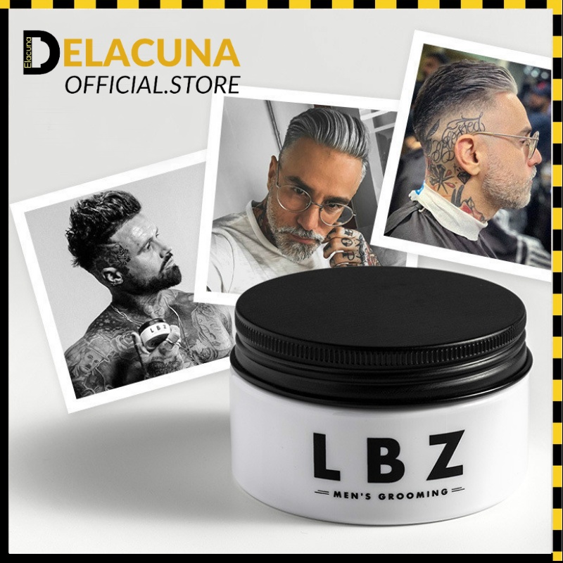 Sáp vuốt tóc nam siêu giữ nếp 24h LBZ Matt Clay Delacuna LBZ01