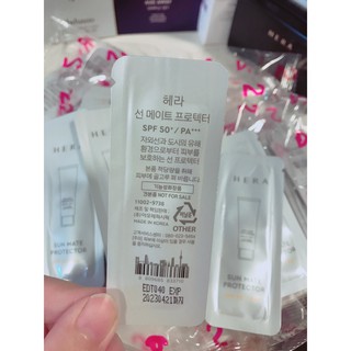 SAMPLE KEM CHỐNG NẮNG HERA  MATE PROTECTOR SPF 50