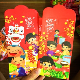 COMBO 100 LÌ XÌ TẾT 2020 MẪU MỚI