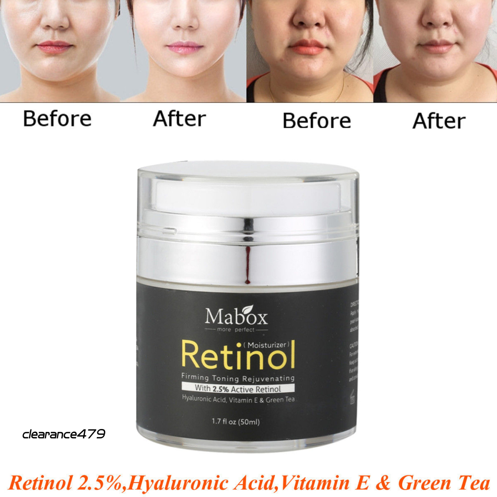 (Hàng Mới Về) Kem Dưỡng Ẩm Retinol 479 Retinol Hyaluronic Acid Vitamin E Chống Lão Hóa