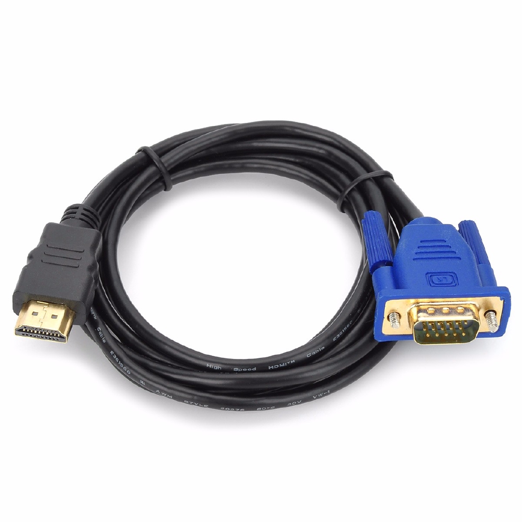 INFINITE Universal 180cm Mini 1080P HDMI To VGA Converting Cable