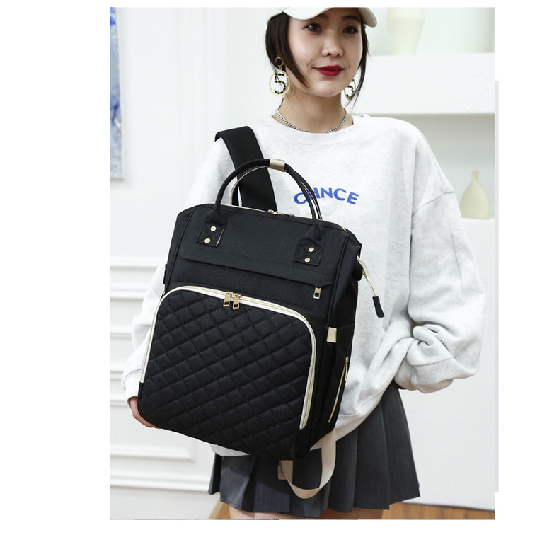 Ba Lô Đựng Đồ Dùng Em Bé Cho Mẹ Bỉm Sữa Phong Cách Mới