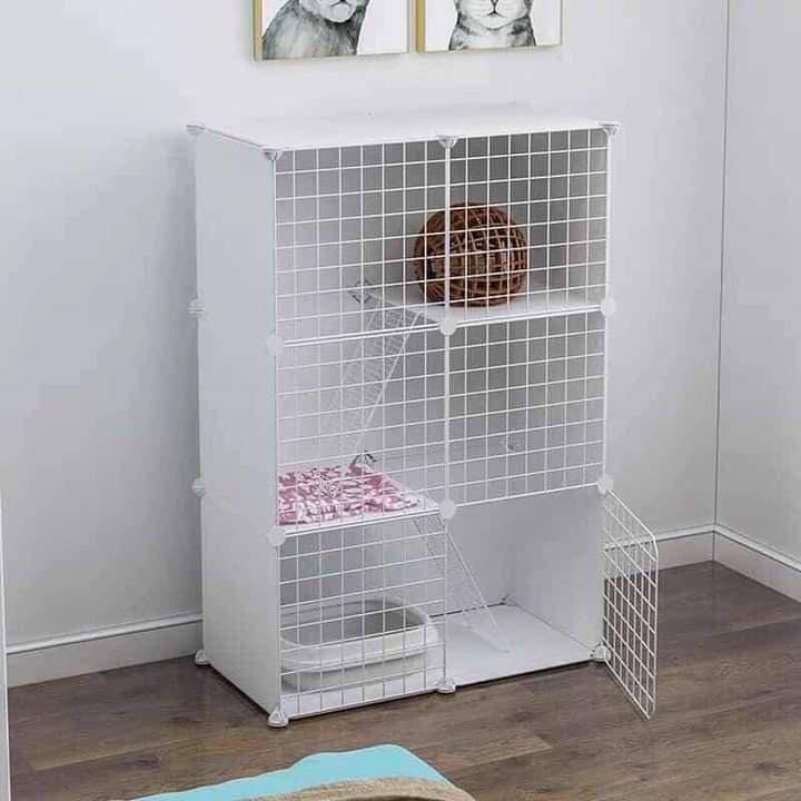 [TẶNG BÚA GỖ] COMBO CHUỒNG, LỒNG,NHÀ BẰNG LƯỚI THÉP CHO CHÓ MÈO THÚ CƯNG ĐA NĂNG