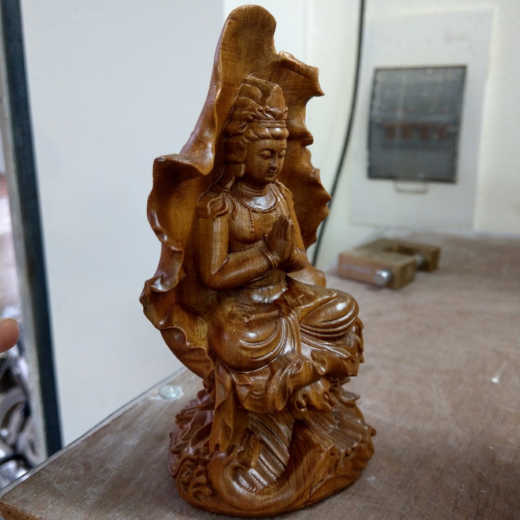 Tượng Phật Để Ô Tô - Cao Cấp - Cao 15cm