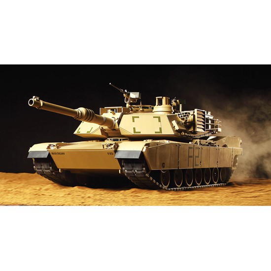 56041 Mô hình xe tăng điều khiển từ xa 1/16 R/C U.S. Main Battle Tank M1A2 Abrams Full-Option Kit  - Gundamchat