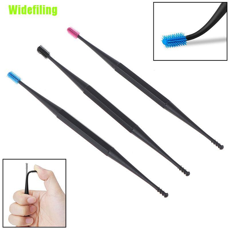 Bông Tai silicone Mềm Hình Cây 2 Đầu Dễ Thương