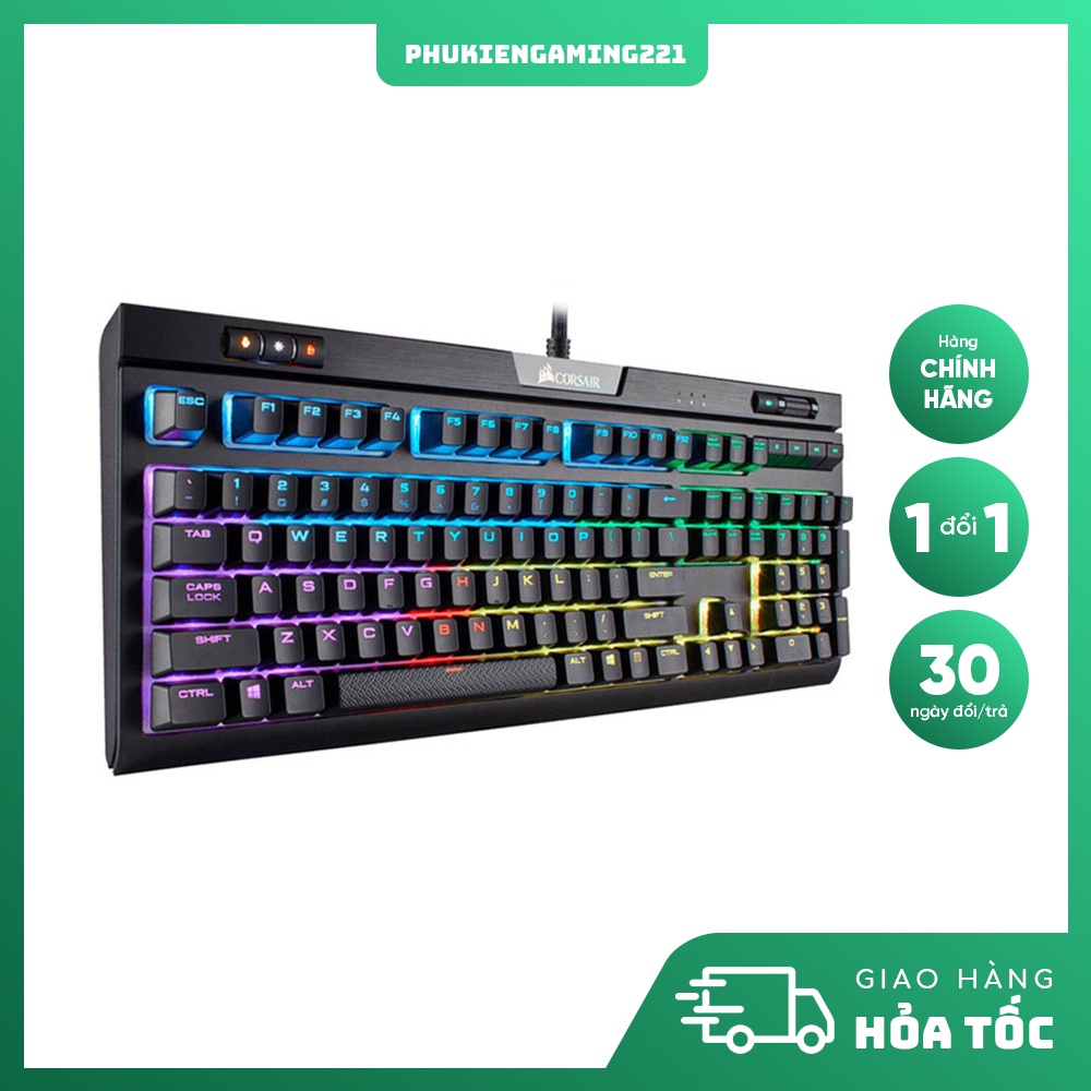 Bàn Phím Cơ Máy Tính Chơi Game Có Dây Corsair K70 MK.2 RGB Hàng Chính Hãng