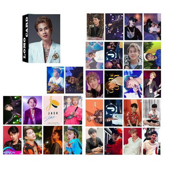Lomo Card JACK J97 Phương Tuấn Siêu Hot - 1 Bộ 30 ảnh