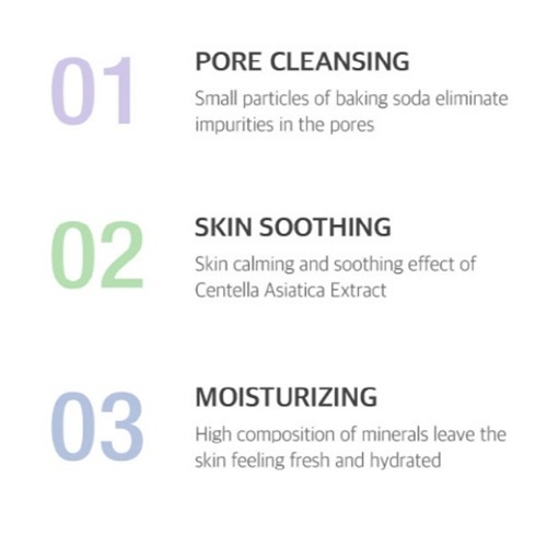 [Hàng mới về] Sữa Rửa Mặt Tạo Bọt CELIMAX Jiwoogae Baking Soda Làm Sạch Sâu Lỗ Chân Lông