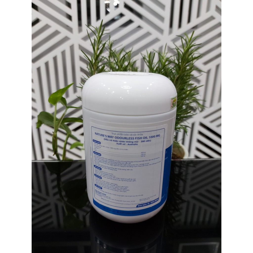 Nature's Way Fish Oil 1000mg - Viên uống bổ sung Omega 3 cho cơ thể | BigBuy360 - bigbuy360.vn