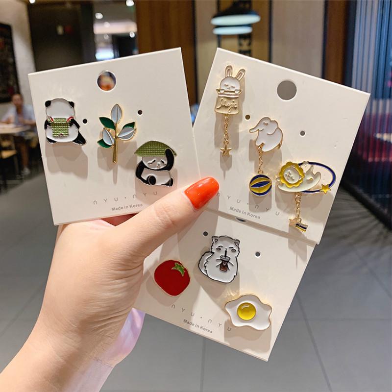 Trâm Cài Áo Thiết Kế Hình Hoạt Hình Dễ Thương Phong Cách Hàn Quốc Thời Trang