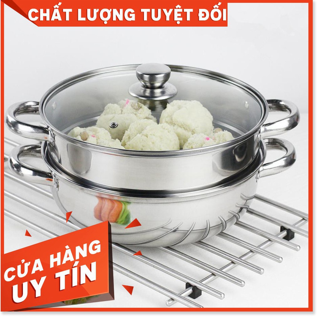 Nồi Hấp 2 Tầng Inox Cao Cấp có nhiều phân loại lựa chọn
