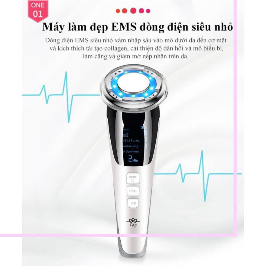[Combo]Máy Massage Mặt Làm Đẹp Da Nâng Cơ Photon Nóng& Lạnh EMS+Máy Rửa Và Mát Xa Da Mặt Cho Da Nhạy Cảm-Beauty Top Spot | BigBuy360 - bigbuy360.vn