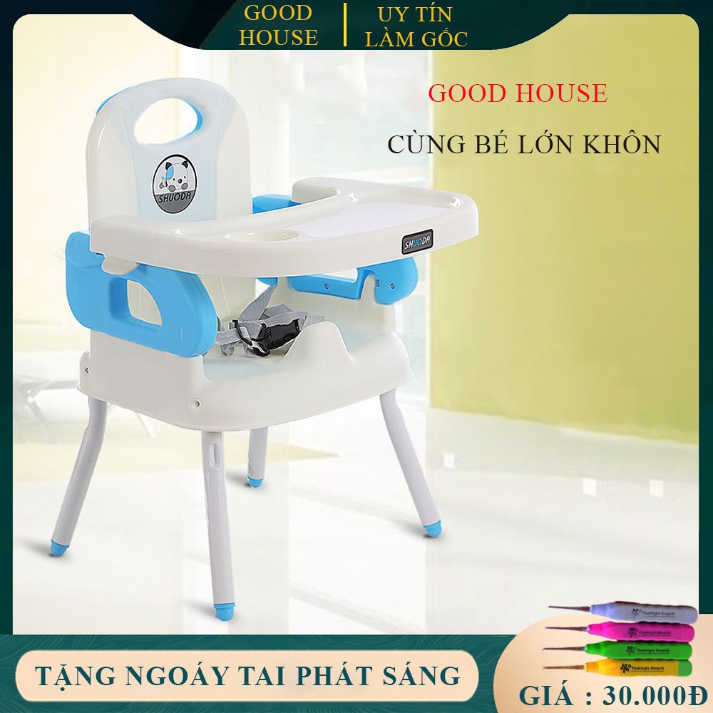 Ghế ăn dặm, ghế tập ăn cho bé có thể gấp gọn. Chất liệu nhựa cao cấp an toàn cho mẹ và bé. Bảo hành 12 tháng.
