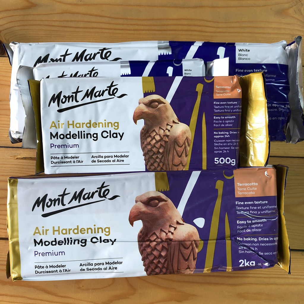 Đất sét nặn tự khô Mont Marte  không gây dị ứng và mẩn ngứa da, An toàn cho trẻ em