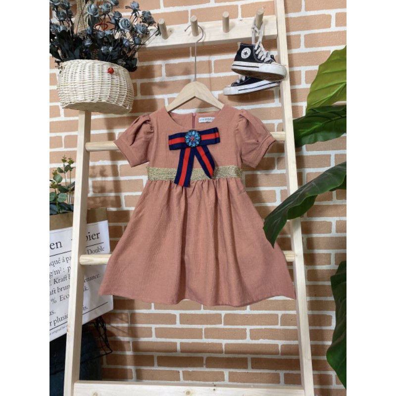 Đầm babydoll trắng chất liệu nhung tăm nhập Hàn Quốc