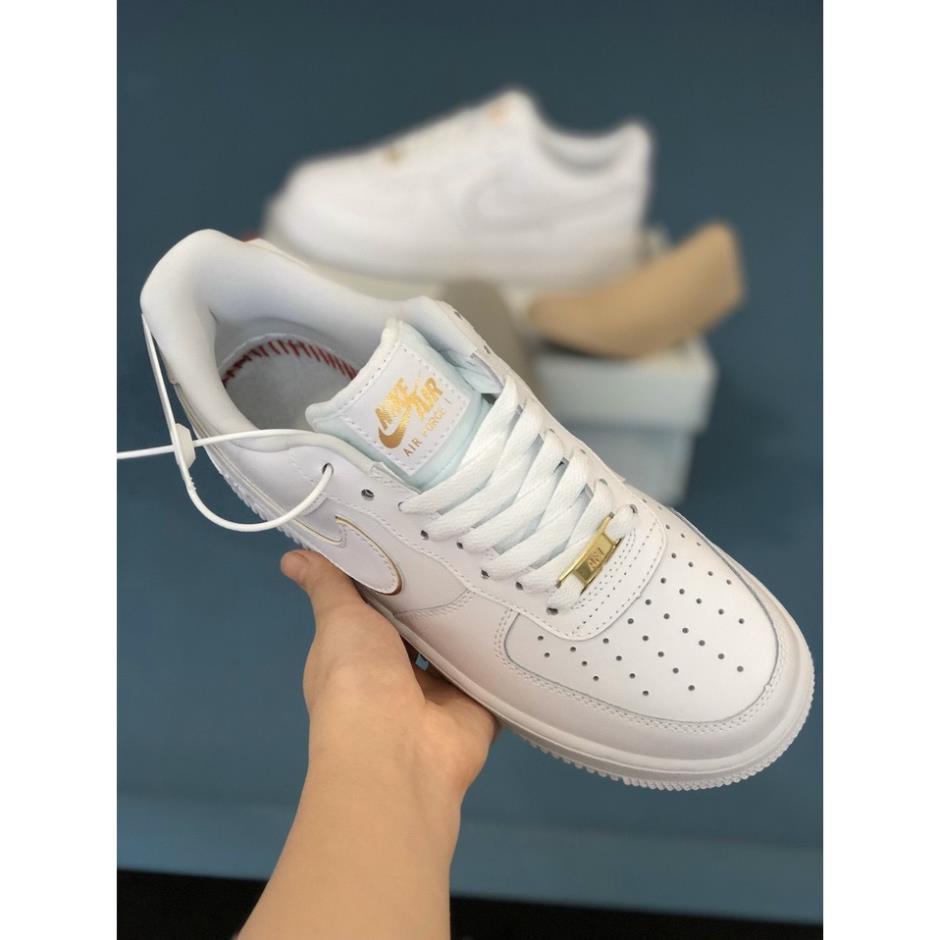 🐉🐉🐉FREE SHIP🐉🐉🐉 [More&More] Giày thể thao AF1 custom Gold white 07 chất lượng nguyên bản | BigBuy360 - bigbuy360.vn