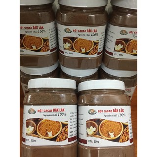 1kg bột cacao dăk lăk nguyên chất 100% loại đăc biệt