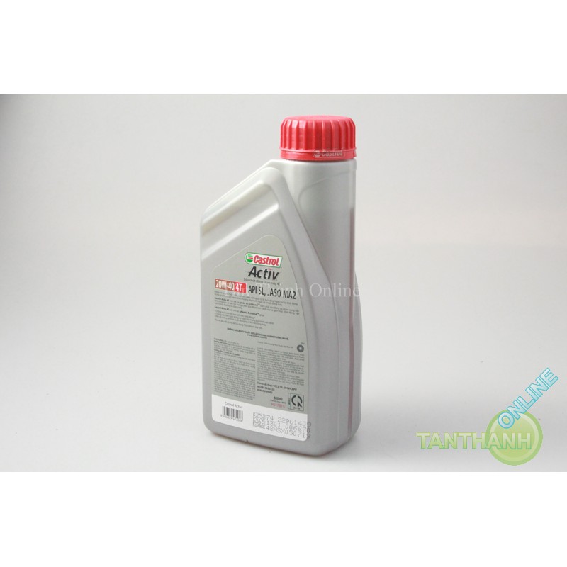 Nhớt xe số Castrol Activ 4T 20w40 800 ml