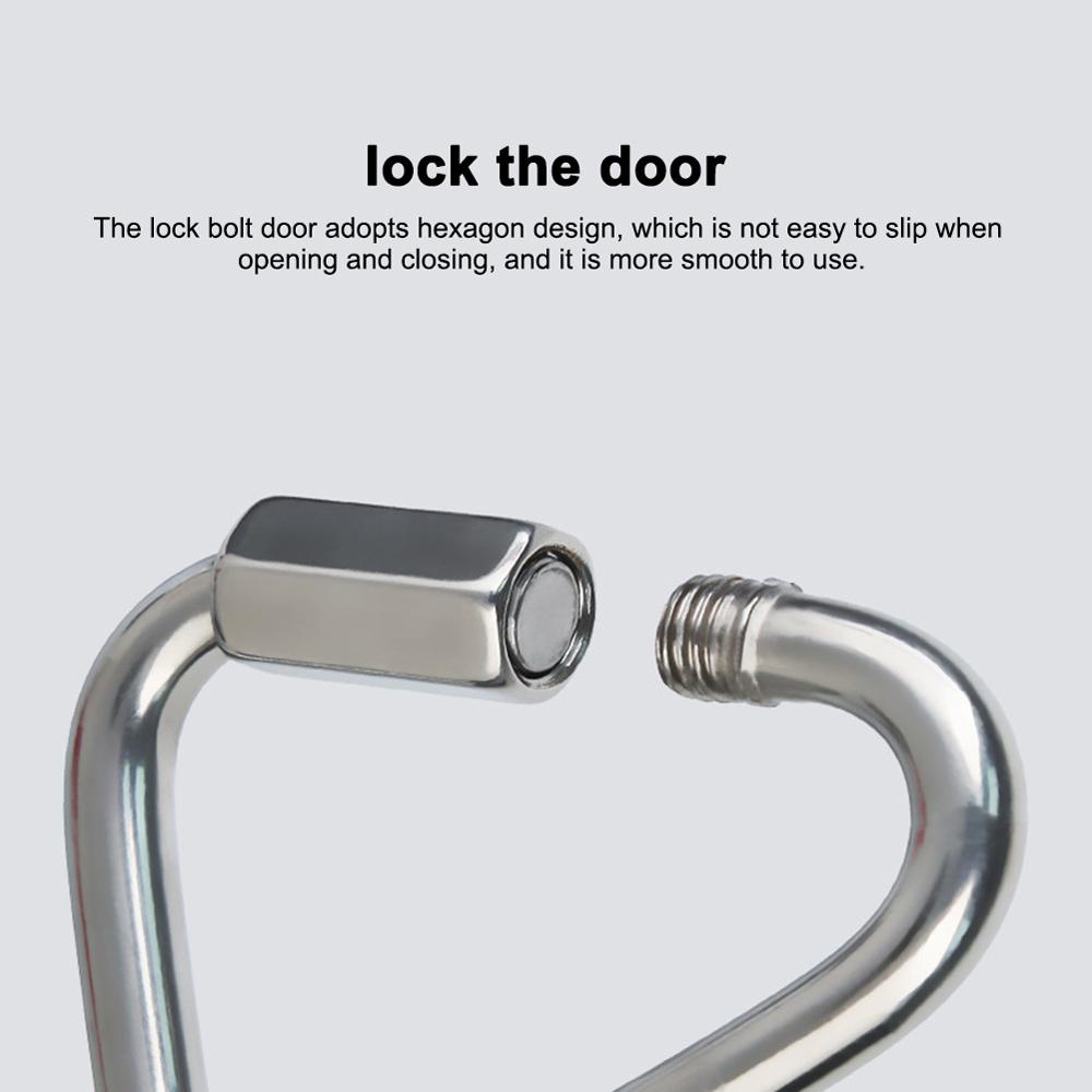 Khóa An Toàn Bằng Inox 304 Chuyên Dụng Cho Leo Núi