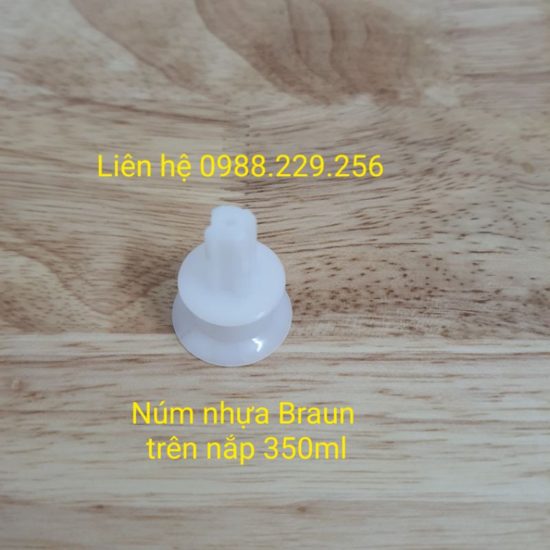 Phụ kiện máy xay cầm tay Braun Núm nhựa nắp cối khô HC 350ml cho máy xay Braun MQ5245 MQ3045 MQ5045