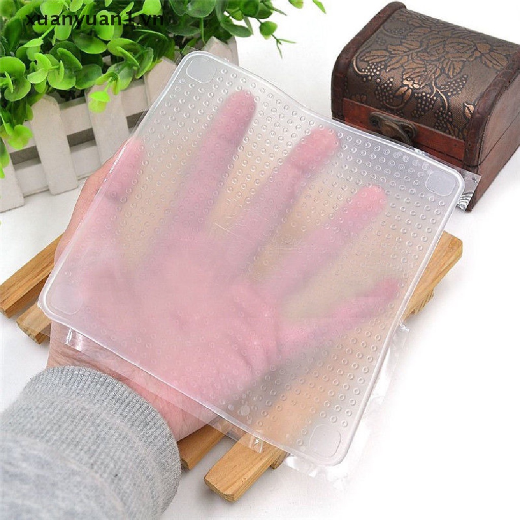 Nắp Silicone Đậy Bảo Quản Thực Phẩm Tiện Lợi