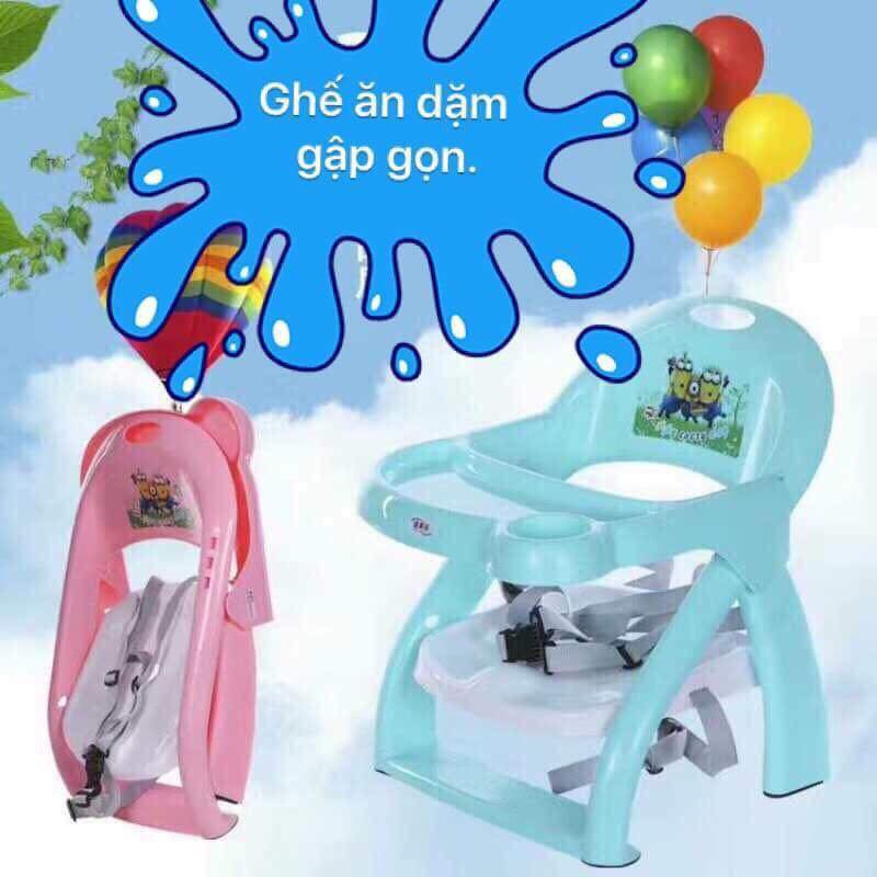 ghế ăn dặm gấp gọn