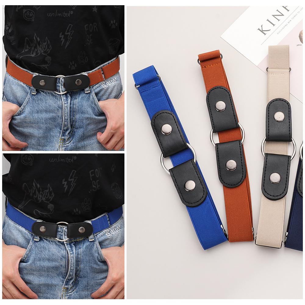 Thắt Lưng Co Giãn Không Khóa Thời Trang Cho Nam Nữ