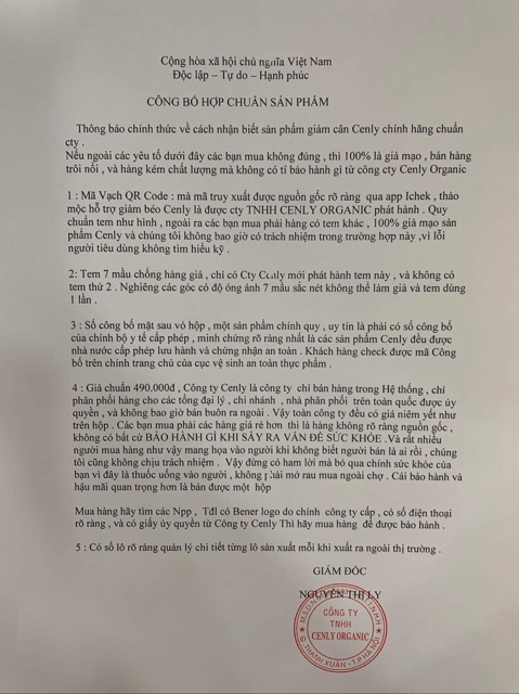 [Mã COSHOT30 hoàn 8% xu đơn 250K] Thảo Mộc Hỗ Trợ Giảm Béo Cenly hộp 30 viên | BigBuy360 - bigbuy360.vn