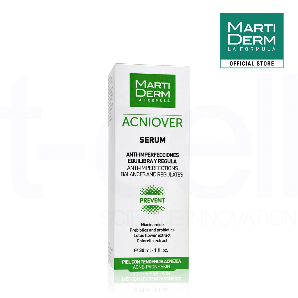 Tinh chất giảm mụn & kiểm soát nhờn - MartiDerm Acniover Serum (30ml)