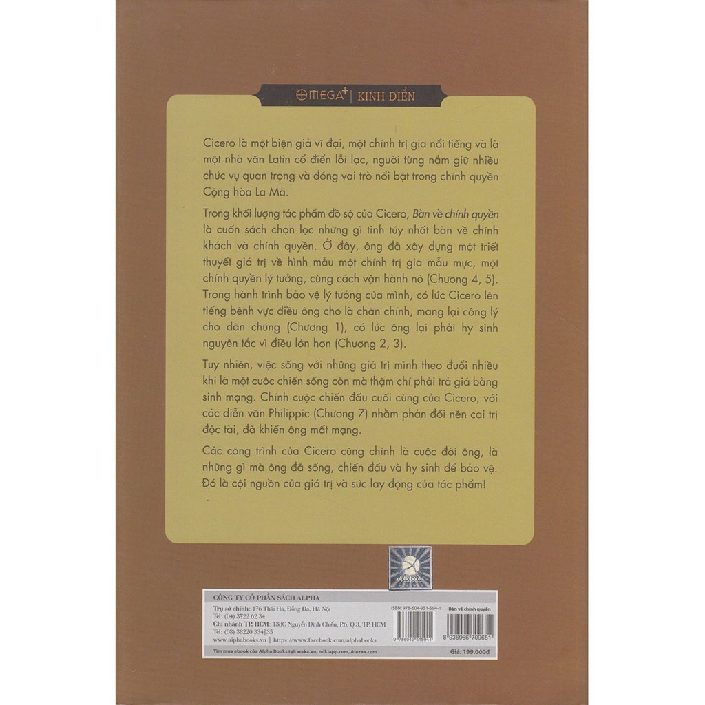 Sách - Bàn về chính quyền [alphabook]