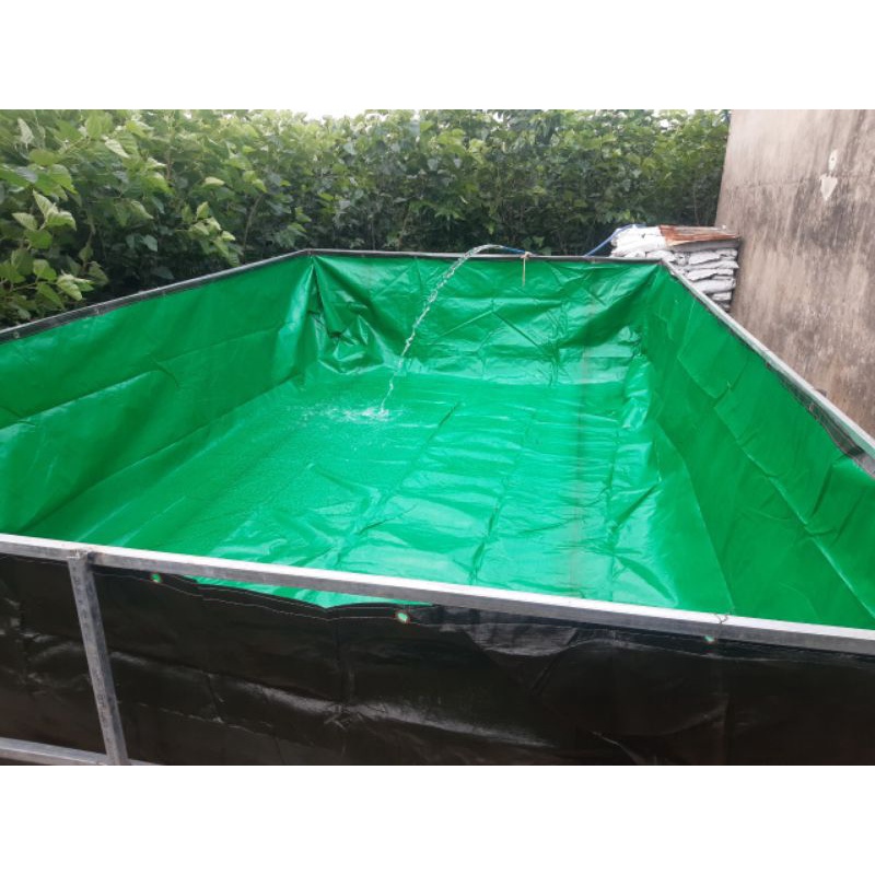 Bể bạt nuôi ốc ếch cá lươn 5x2x0,7 - vừa tầm áp lực nước