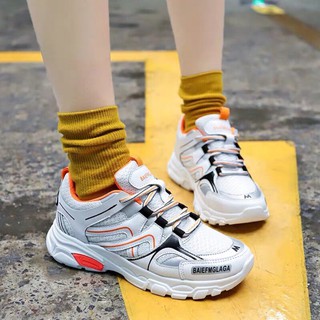 Giày nữ ulzzang phối màu Bale hót