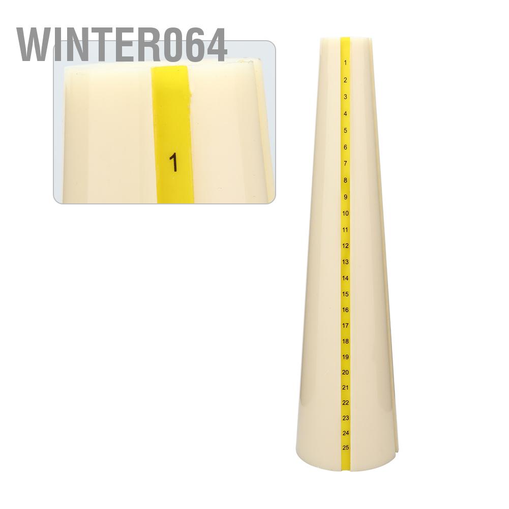 Vòng đeo tay bằng nhựa Đo lường Mandrel Stick Sizer Trang sức Búa sửa chữa Công cụ làm Winter064