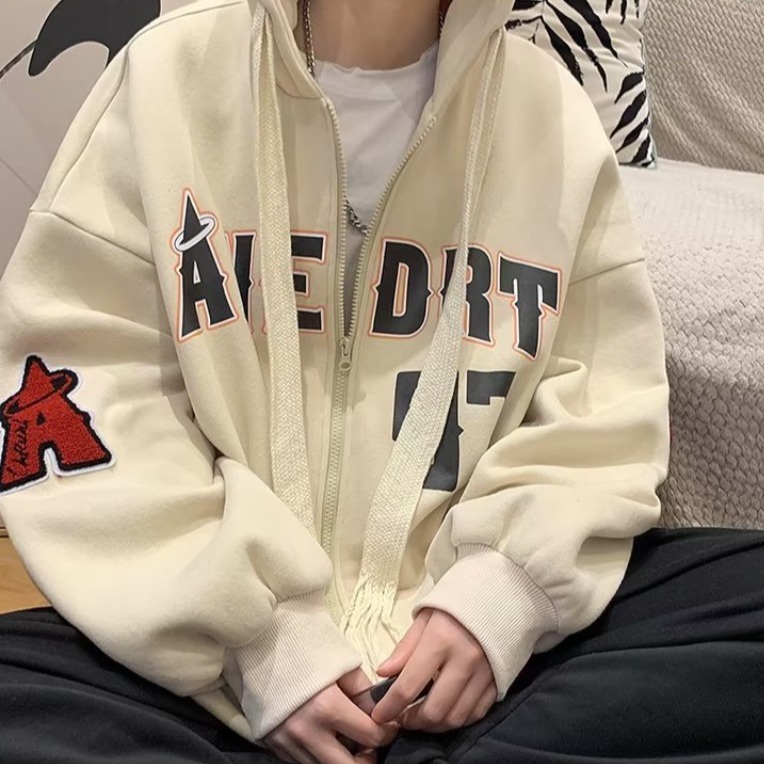 Áo hoodie nam tay dài có nón thời trang Hàn Quốc dành cho áo hoodie zip form rộng nam nữ Unisex Đơn giản bigsize cặp đôi áo khoác nỉ hoodie nữ form rộng dày
