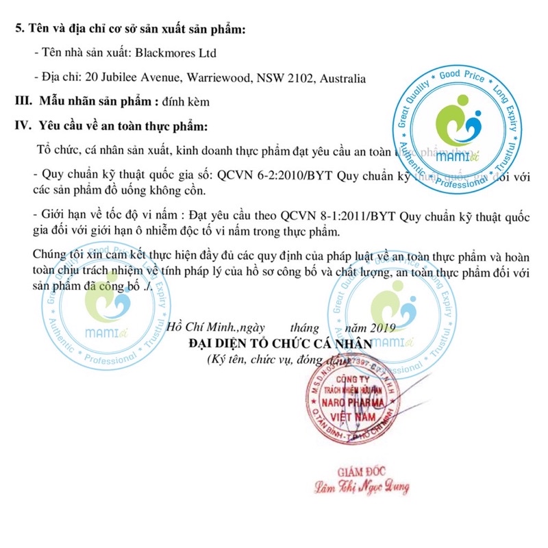 Tinh Dầu Hoa Anh Thảo Blackmores Evening Primrose Oil 190 Viên