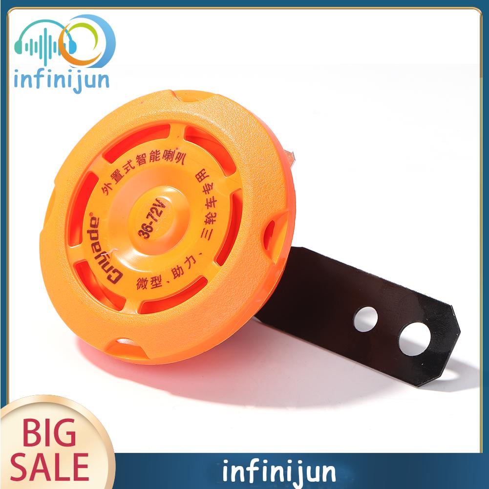 Còi Điện Tròn Chống Thấm Nước 36v/48v/60v Dành Cho Xe Mô Tô