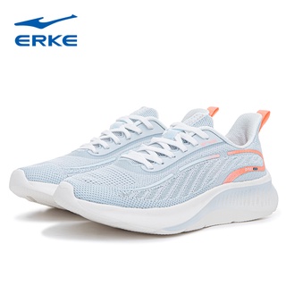 Giày chạy bộ nữ siêu nhẹ Erke công nghệ Aflex êm chân hút mồ hôi giảm shock để chạy bộ chơi thể thao dã ngoại