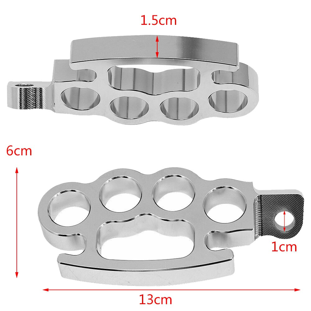 Ready stock  Motorcycle Aluminum Knuckle Control Foot Peg Foot Pedal