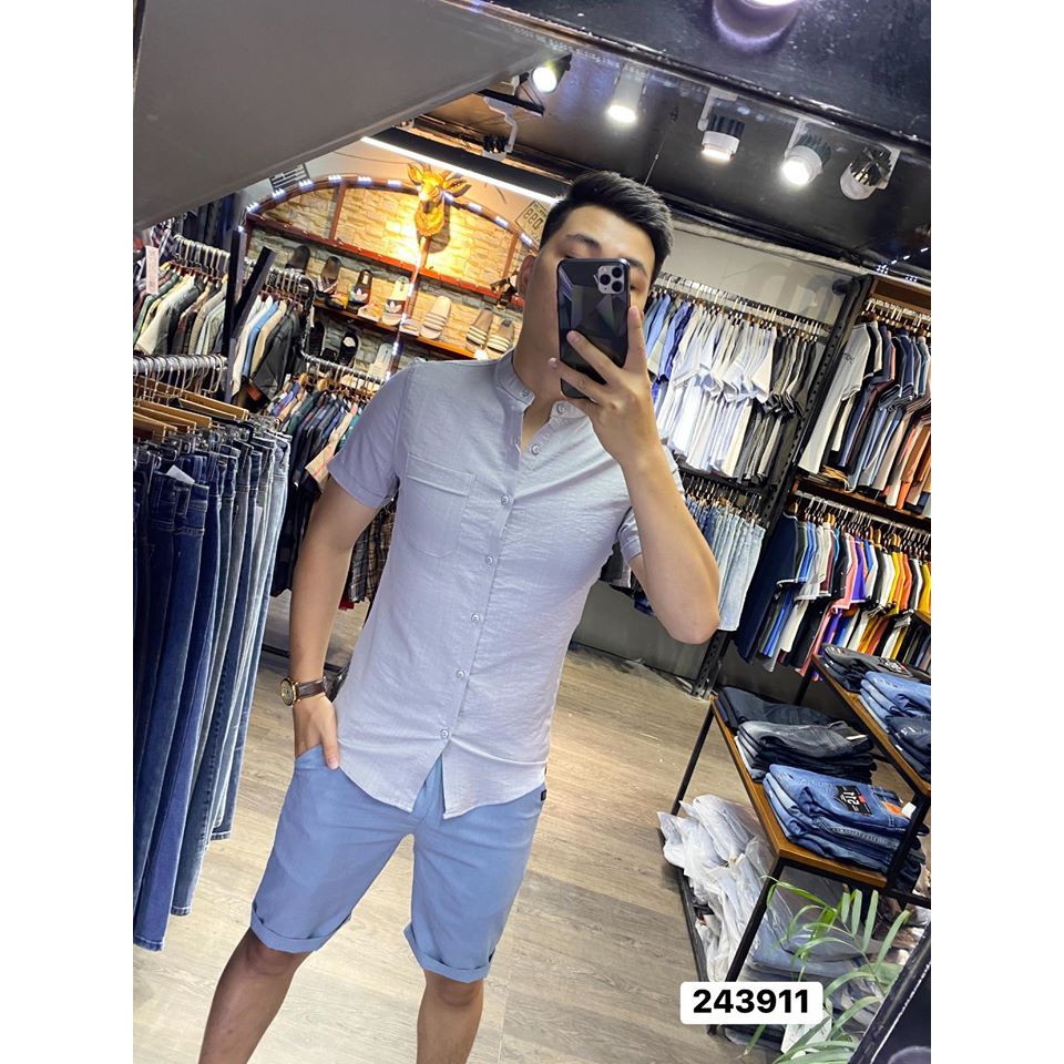 [Mã BULI122 giảm ngay 20K cho đơn hàng từ 300K] SƠ MI NGẮN TAY ĐŨI 8809 CHỐNG NHĂN, HÀNG QUẢNG CHÂU CAO CẤP | BigBuy360 - bigbuy360.vn